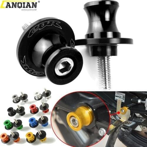 For Honda CBR600F F2 F3 F4 F4i 1991-2007 2006 2005 2004 2003 2002 8MM Motorcycle Accessories Swingarm Spools Slider Stand Screws
