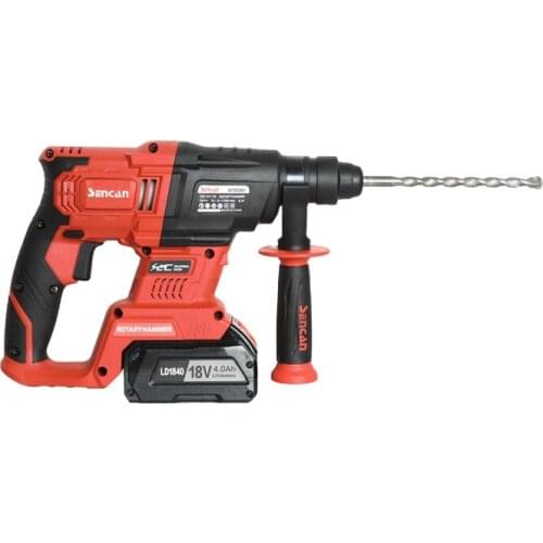 SENCAN Cordless 18V Brushless Rotary jack electric Hammer drill strength tool machine