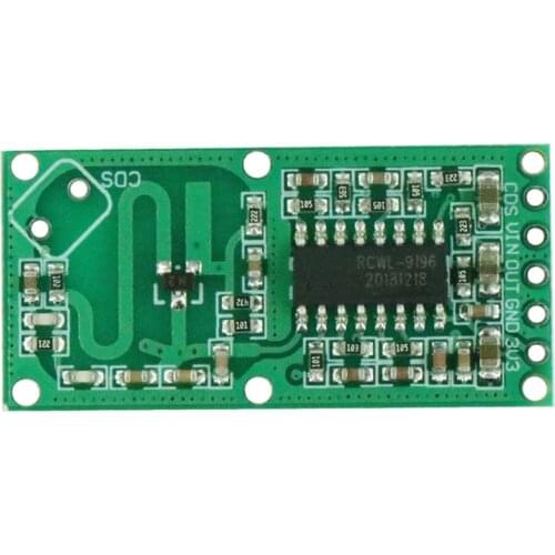 Human body induction module RCWL-0516 microwave radar inductive switch module intelligent sensing detector