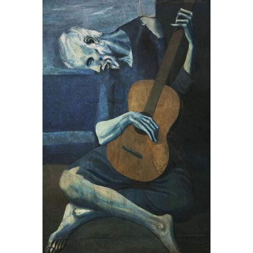 Painting By Numbers Street man playing guitar Drawing On Canvas HandPainted Gift Picture By Number animal Kits Home Decoration