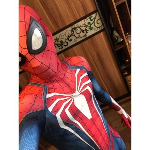 Advanced suit Game PS4 insomniac costume Cosplay 3D Print Spandex Cosplay Zentai suit Adult/Kids Halloween Costume Adult/Kids