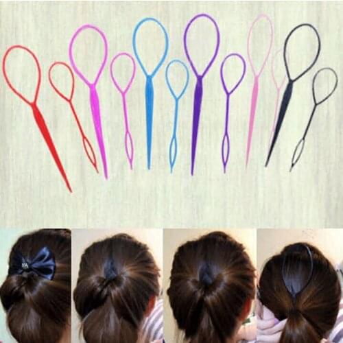 Hot Fashion Women Ladies Girls Topsy Tail Hair Braid Ponytail Maker Styling Tool Hair Accessory