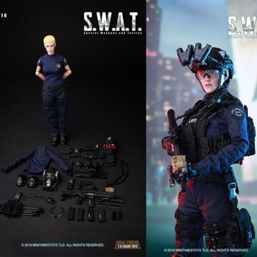 Mini times Toys M-016 1/6 S.W.A.T Special Weapon Tactics LAPD 12inch Collection Action Figure Cosplay Dolls Hobby Gift