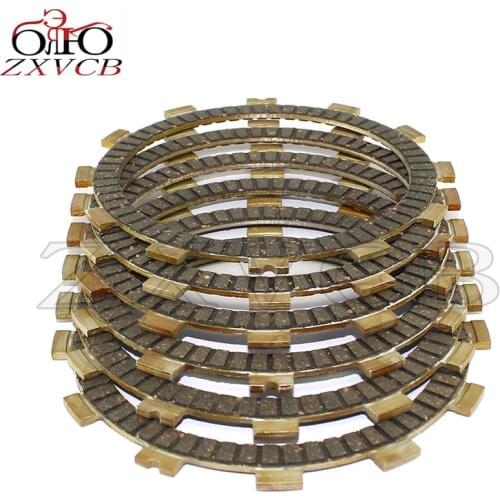 6pcs for RM100 Contender 1980 1981 RG125 Gamma 1988 RM125 TS125R TV125 Wolf DS185 Sierra motorcycle Clutch Friction Plates Kit