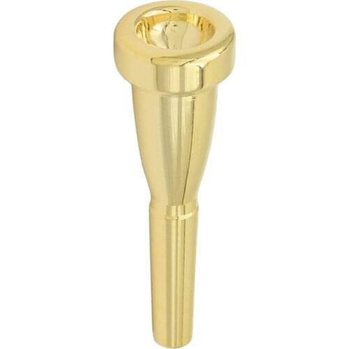 5C Size Rich Tone Trumpet Mouthpiece Golden Plated for Yamaha Bach Trumpet