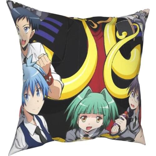 Assassination Classroom Shiota Nagisa Pillowcase Printed Polyester Cushion Cover Decor Pillow Case Cover Home 40*40cm