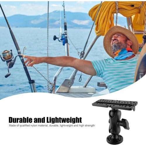 Fish Finder Camera Holder Nylon Material Fish Finder Bracket 360 Degree Stand Bracket Kayak Accessories For Fishing