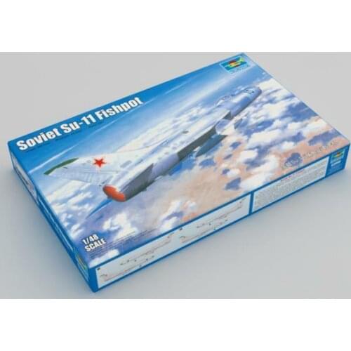 Trumpeter 1/48 02898 Sukhoi SU-11 Fishpot Model Kit