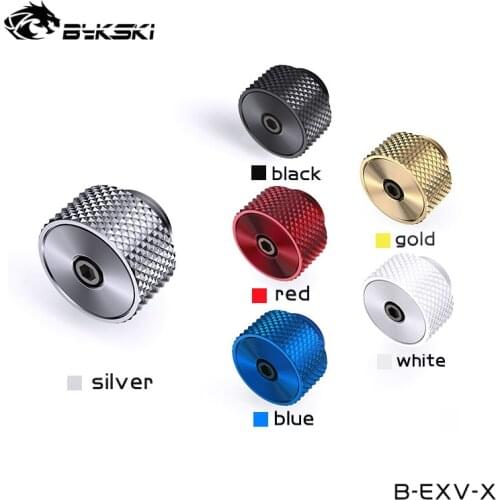 Bykski Air Valve Exhaust Plug Pressure Relief Air Valve Automatic Manual Integration Water Cooling Build Accessory,B-EXV-X