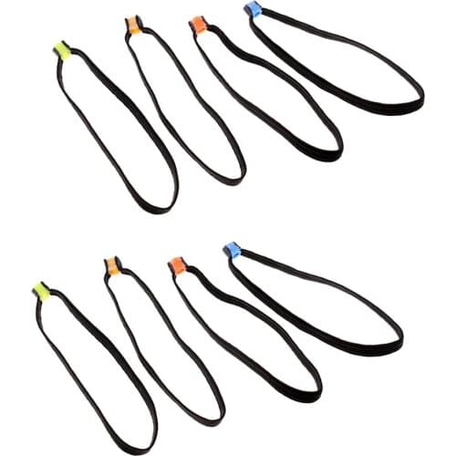 12 Pieces Fishing Tippet Spool Tenders With Elasticity Tippet Rings Fish Wire Loop