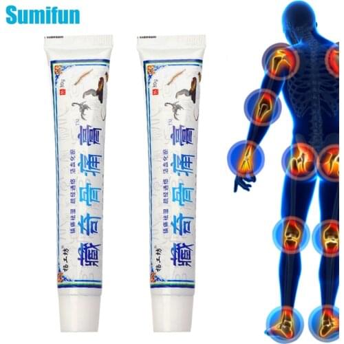 2pcs Scorpion Analgesic Ointment Snake Joint Back Knee Pain Relief Cream Rheumatoid Arthritis Herbal Medical Plaster Skin Care