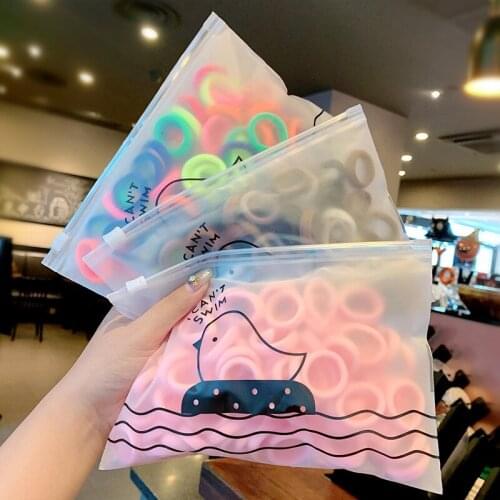 50-1000pcs/Set Colorful Nylon Small Elastic Girl Hair Bands Children Ponytail Holder Rubber Bands Headband Kids Hair Accessories