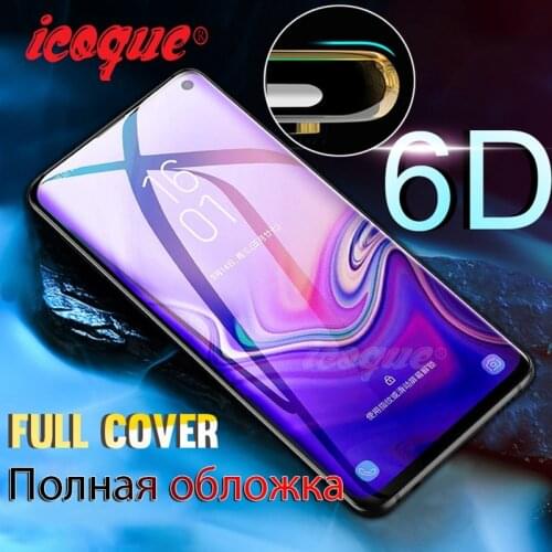 6D Tempered Glass for OPPO Realme 7 Pro X7 R17 Narzo 20 Pro 20a 6 5 X3 V5 A53 A93 A73 Reno 4 SE Lite 4z 3 Screen Protector Glass