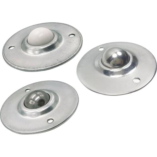 CY16b/19b/25b/30b/38b Nylon/Carbon Steel/304 Ball Flying Saucer Mounted Ball Transfer Bearing Unit Caster Conveyor Roller Wheel