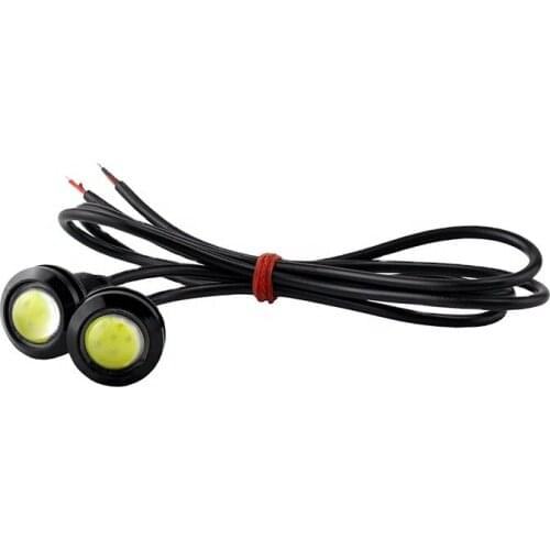 Lkt Car Led Eagle Eye DRL Daytime Running Lights LED 12V Waterproof Car Led Light 9W 18Mm 23Mm White