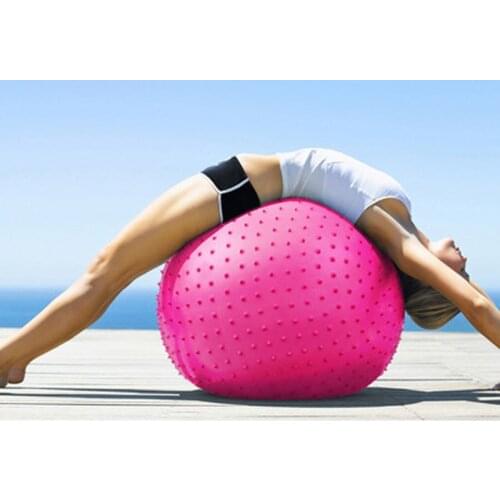 65CM Yoga Ball Pilates Balance Inflatable Massage Ball For Women And Men Thick Anti-Explosion Pregnant Weight Loss Fitness Ball