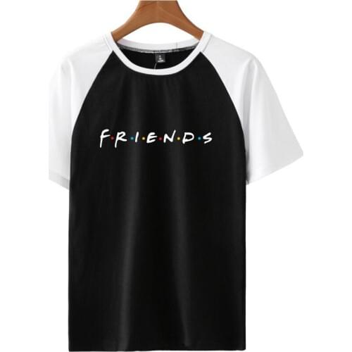 FRIENDS printed raglan t shirt women/men TV Show I'll Be There for You tshirt t-shirt fashion funny t shirts tops brand clothes