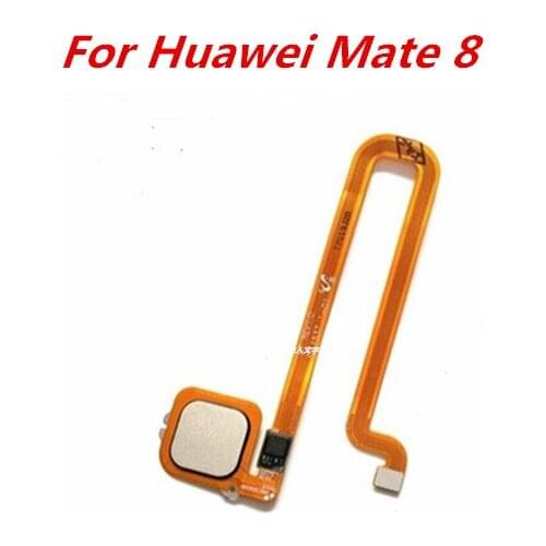 1Piece For Huawei Mate 8 Fingerprint Sensor Flex Cable Touch ID Home Button Flex Cable Replacement Parts