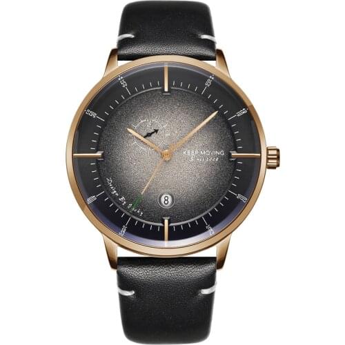 KEEP MOVING M Mens Quartz Watch