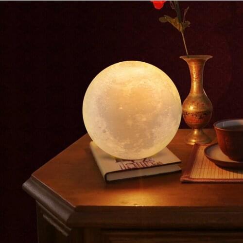 Moon Lamp 3D Printing Moon Lamp Creative Lamp Bedroom Bedside Nightlight Birthday Gift