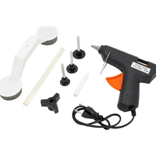 Hand Repair Kit Set Car Dent Repair Tool Removal Car Door Body Auto 20W EU Plug Hot Melt Glue Gun Bridge Dent Puller