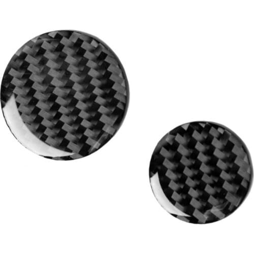 Carbon fiber function knob sticker Interior retrofit for MINI COOPER F55 F56 car accessories Детали интерьера