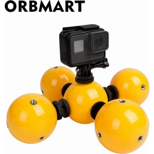 ORBMART Buoyancy Float Ball Diving Underwater Photography For Gopro Hero 6 8 4 4+ SJCAM SJ4000 Eken Xiaomi Yi 2 4K Sport Cameras