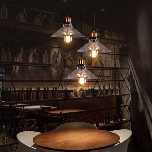 Industrial Hanging Lamp Wrought Iron Lighting Vintage Kitchen Lamp Dining Pendant Light Edison Bulb Vintage Lamp Kitchen Lights