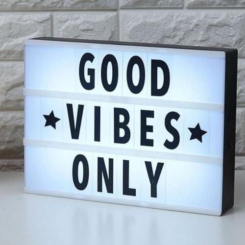 Dropship Hot Sale Letters Numbers Signs Symbol For A4 A5 Cinematic Lightbox Creative Combination DIY Card For LED Light Box