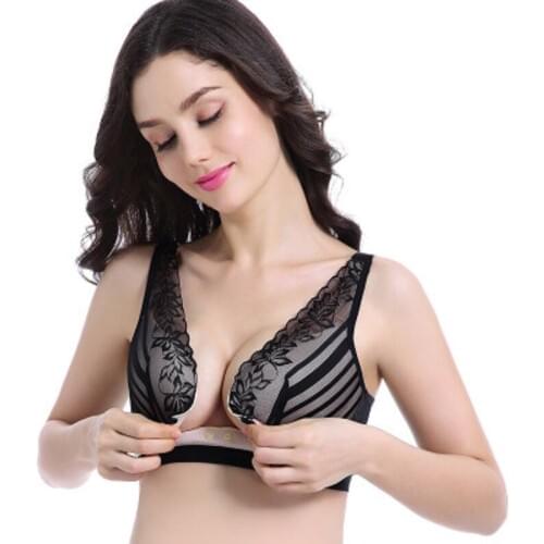 Sexy Women Cotton Maternity Nursing Bras Pregnant Breastfeeding Pregnancy Woman Lace Underwear Breast Feeding Bra