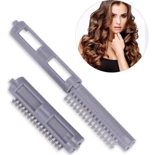 25pcs Hair Roller Curler Fluffy Hair Curling Iron Wand Morgan Wave Perm Hairdressing Curls Roller Salon Styling Accessories