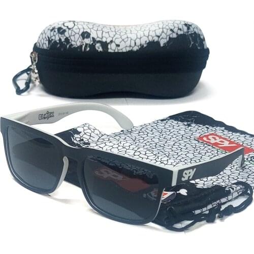 Unisex Happy 43 Rectangle Sunglasses Ken Block Vintage Retro Mirror Lens Men Sun Glasses with Original Box Gafas De Sol Eyewear