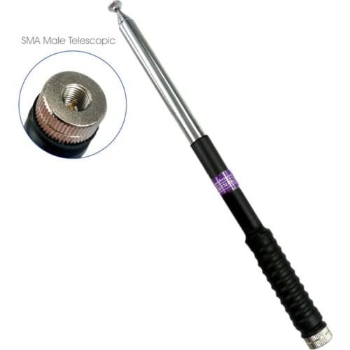 Telescopic Extendable Long Range 130cm 50'' SMA-Male Antenna for HandheldVC0 Garmin- Astro 220 320 430 900 Alpha- 50 10