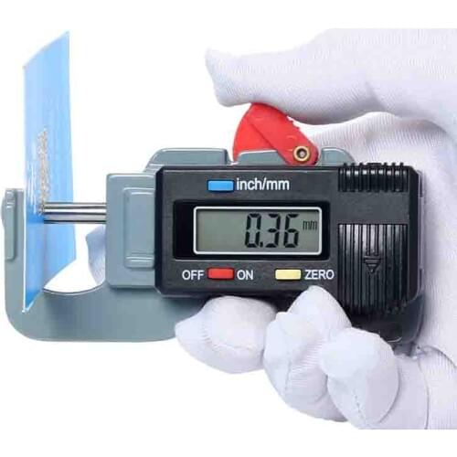 Precise Digital Thickness Gauge Meter Tester Micrometer 0-12.7MM 0.01MM digital thickness gauge thickness gauge