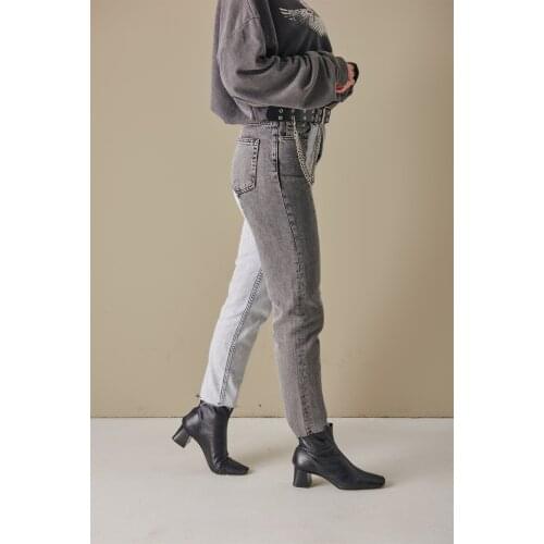 100% Cotton Color Jean Women Pants Denim Style Fashion