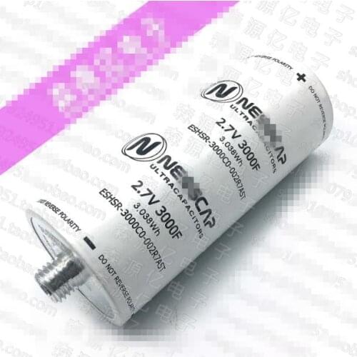 1PCS Korea 2.7v3000f ultracapacitor 3.038wh 2.7V 3000F 2.7v