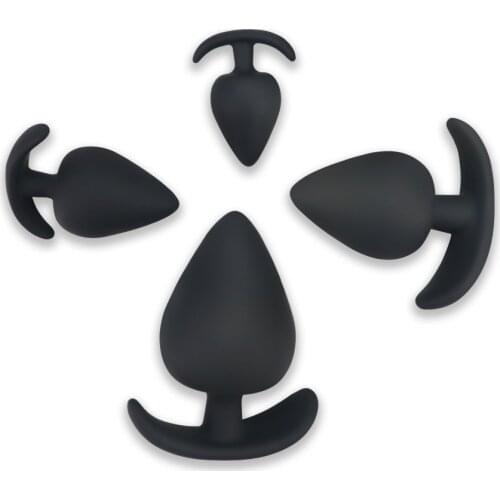 Safe Silicone Butt Anal Plug Dilator Stimulator Massager Stopper Adult Sex Toys Shop For Women Men Erotic Masturbator