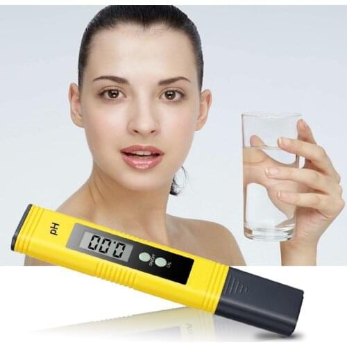 New Protable LCD Digital PH Meter Pen of Tester accuracy 0.01 Aquarium Pool Water Wine Urine automatic calibration With package