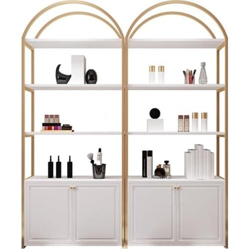 Beauty Salon Cosmetic Display Cabinets, Nail Shop Product Racks, Mother and Baby Multi-layer Shelf Combination Shop Display Rack