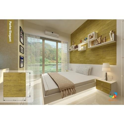 Colorful Home Self-Adhesive Wall Panel 77*70 Elegant Parquet