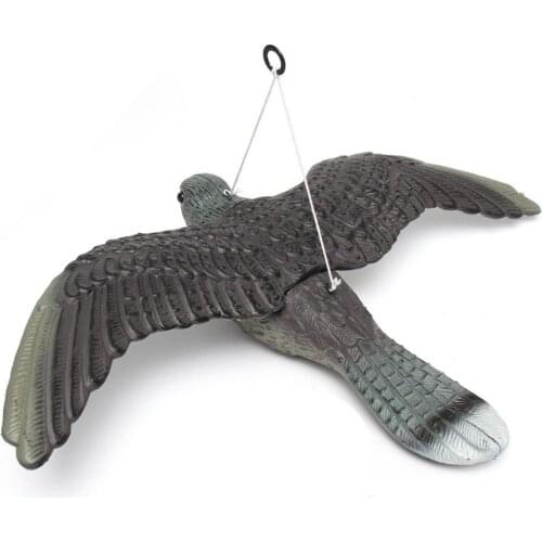 Flying Hawk Pigeon Decoy Garden Plant Rodent Hunting Scarer
