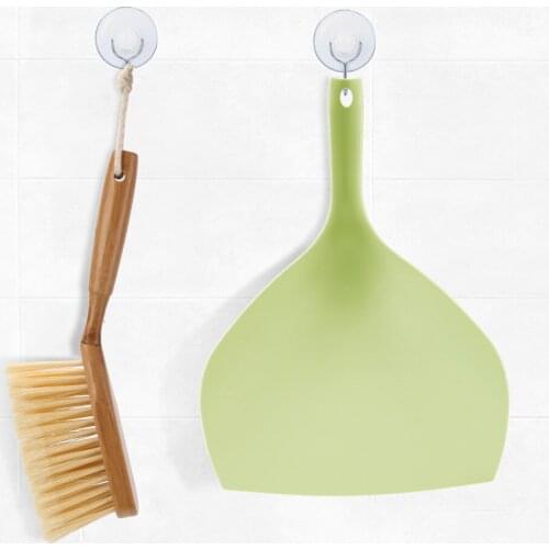 Mini Broom Bucket Combination Dust Shovel Household Cleaning Brush Bamboo Handle Small Broom Set 2pcs/set