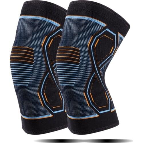 Knee Brace Nylon Knee Compression Sleeve Support for Men and Women Basketball Running Workout Gym Hiking Arthritis Sports Safety