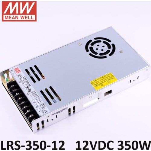 Genuine Meanwell LRS-350-12 single output 350w 12v 29a Mean well power supply