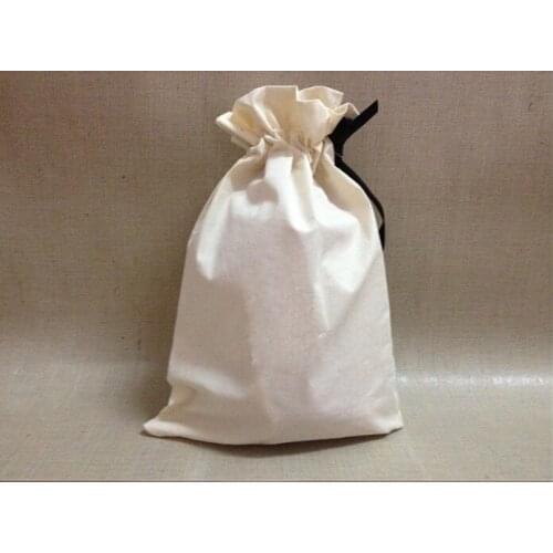 High quality 22*25cm cotton small drawstring bag,custom gift bags wholesale mini jewelry bag pouch shoe bag for jewelry