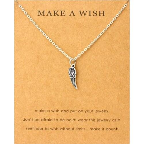 Wings Flamingo Owl Necklace Monkey Butterfly Horse Cats Fox Dragonfly Chain Necklaces Women Girls Jewelry Friendship Gift