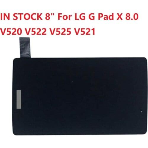 8" For LG G Pad X 8.0 V520 V522 V525 V521 LCD Display Touch Screen Digitizer Sensor Assembly