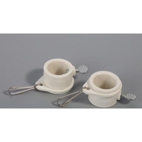 2 Pcs Scope Mounts Solid Hunting Accessories Grommet Clip Attachments Anti-Wrap Flag Pole Rotating Mounting Rings