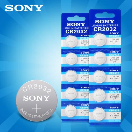 4pcs brand new battery for SONY cr2032 3v button cell coin batteries for watch computer cr 2032 DL2032 ECR2032 For Toys Watches