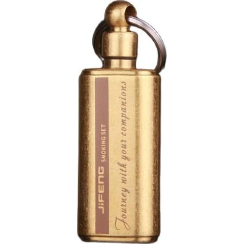 JIFENG brand Pure copper high-quality portable 15ML oil bottle,Small Kerosene bottles
